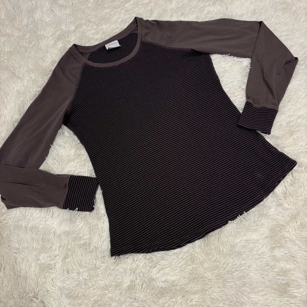 Columbia Womens Thermal Waffle Knit Long Sleeve pullover Shirt Size XL - Picture 11 of 11